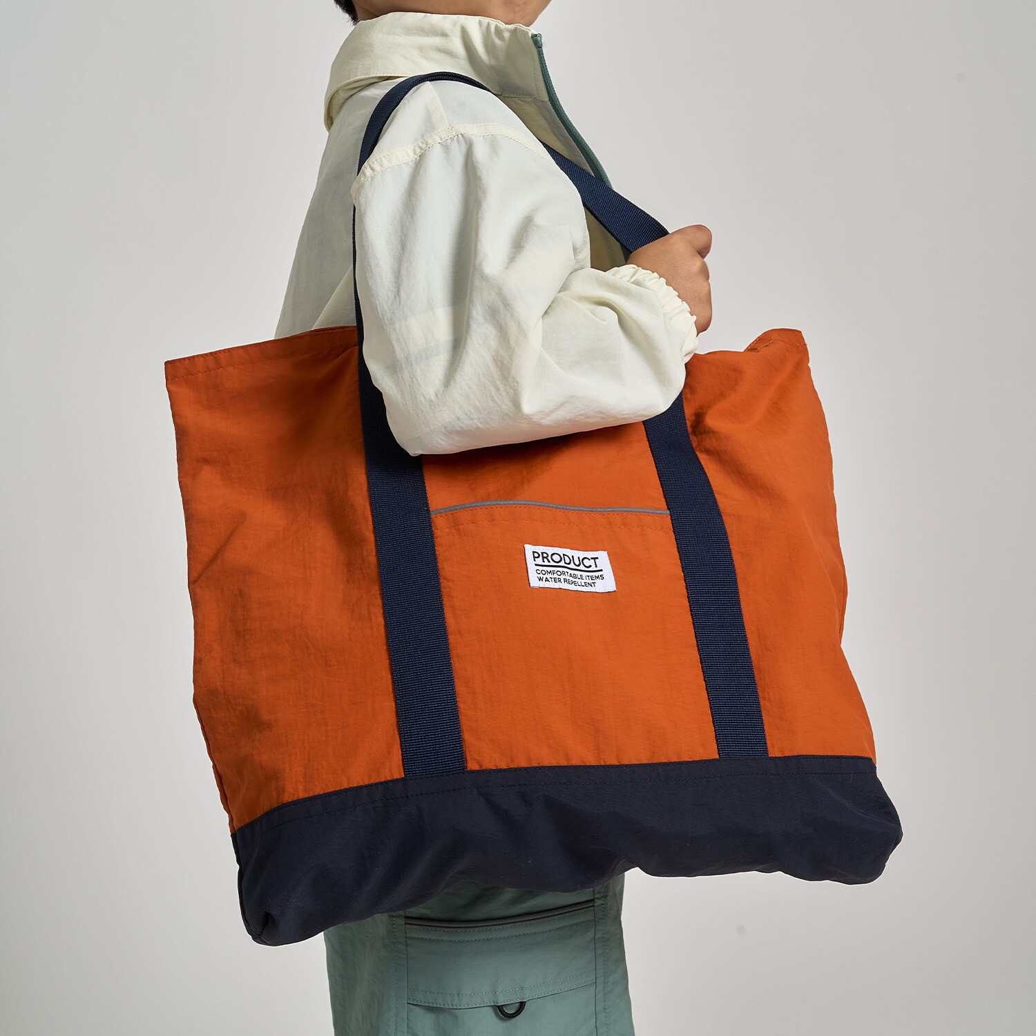 【スクール対応】【撥水・防汚・耐久・UV】レッスンバッグ(反射シート付き)