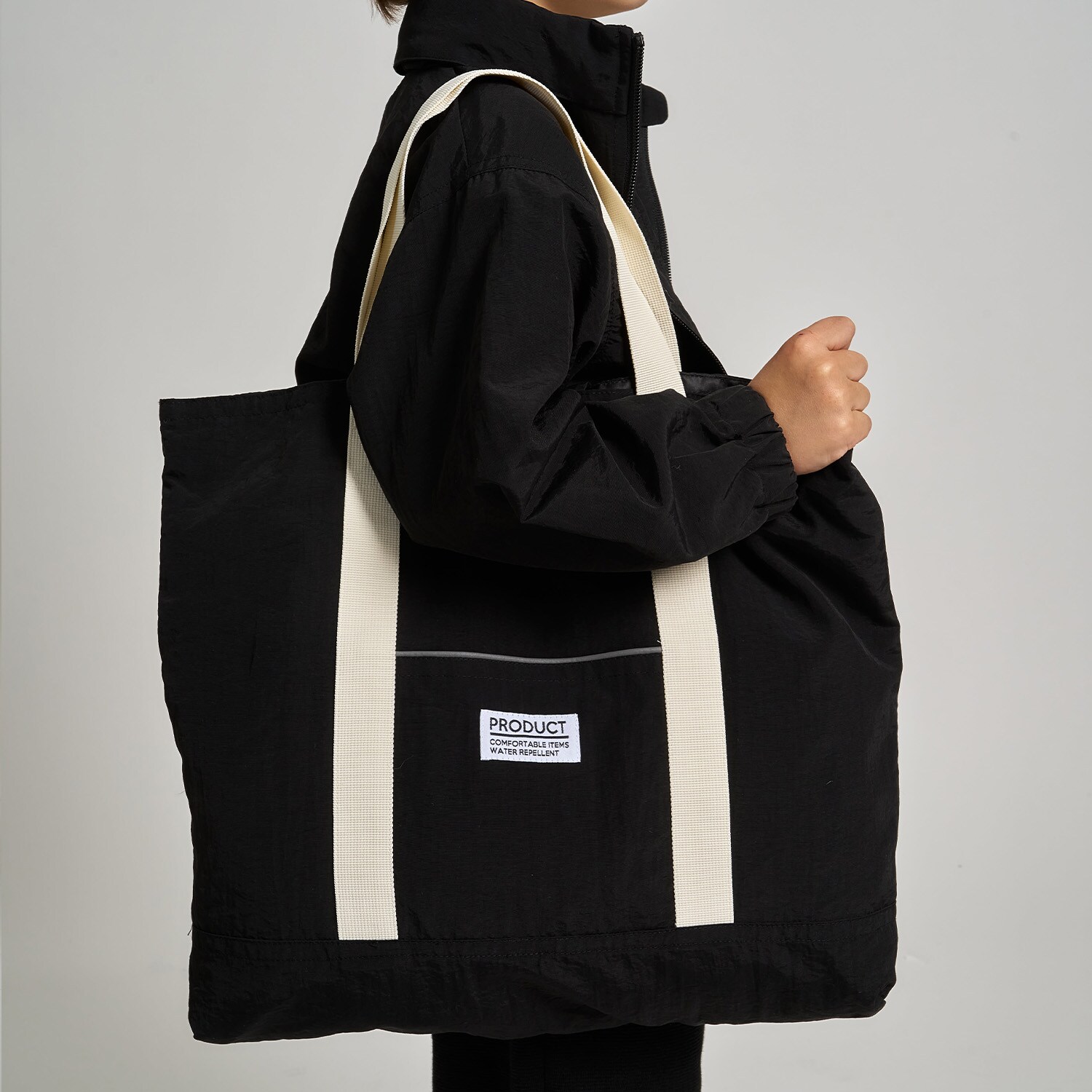 【スクール対応】【撥水・防汚・耐久・UV】レッスンバッグ(反射シート付き)