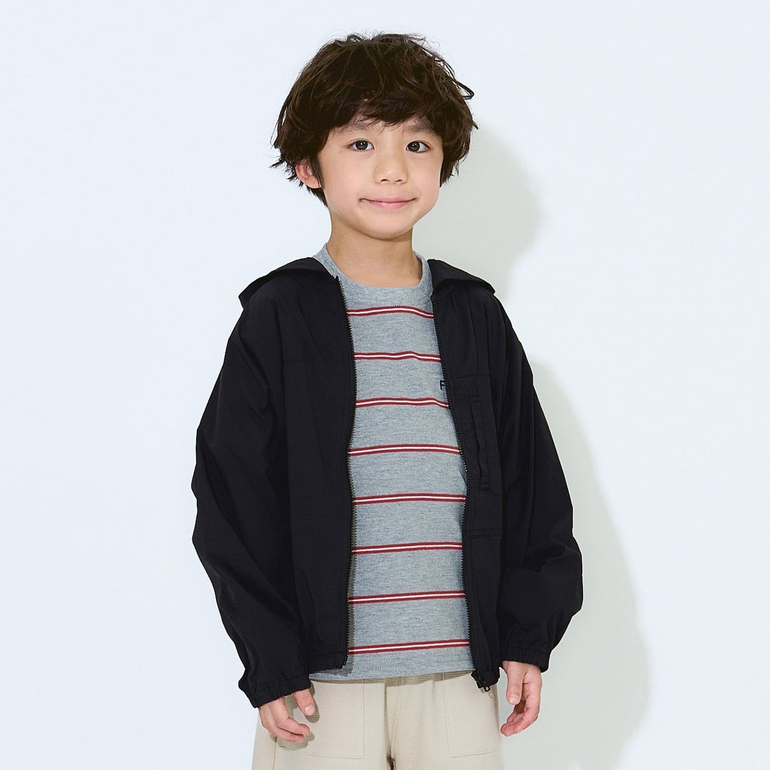 【スクール対応】【UVカット】【接触冷感】フルジップパーカ