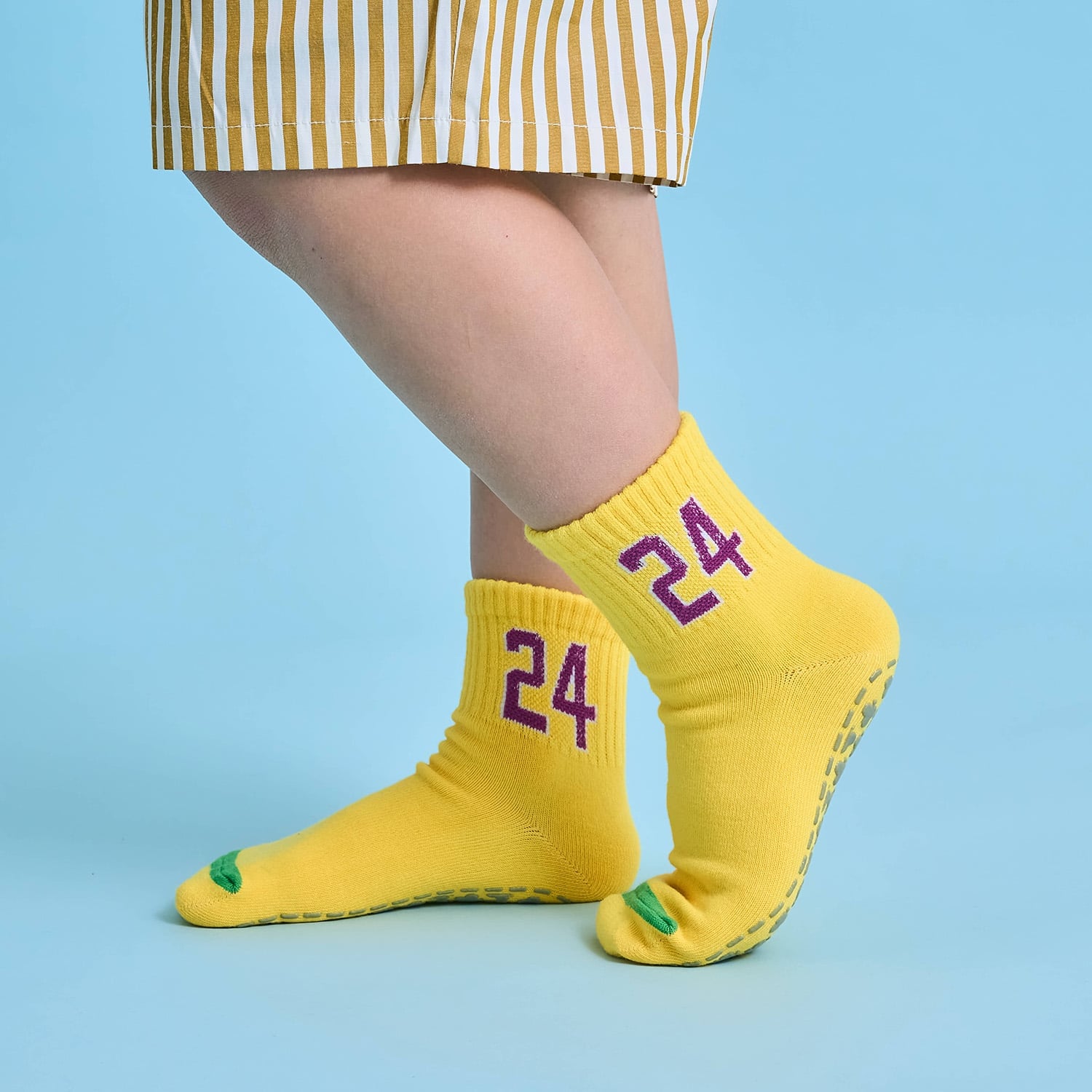 ナンバーソックス(滑り止め付き)