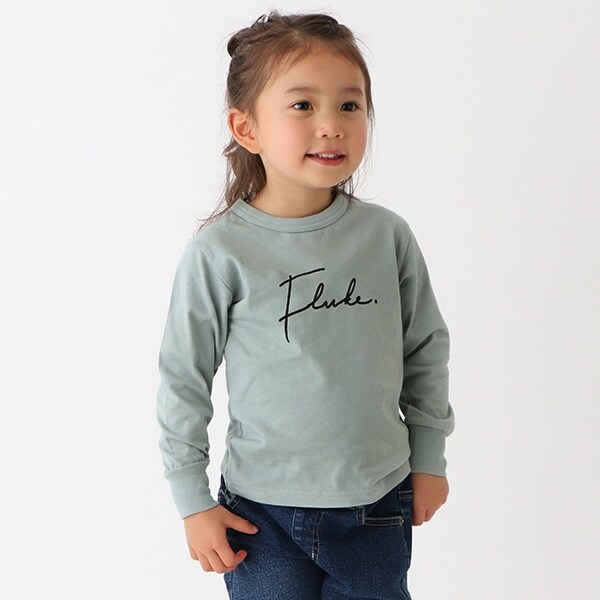 アソートロゴプリント長袖Tシャツ【PTPR】