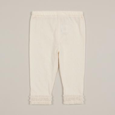 【オーガニック】フリルレギンス【日本製】