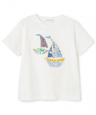 接触冷感リバティヨットTシャツ