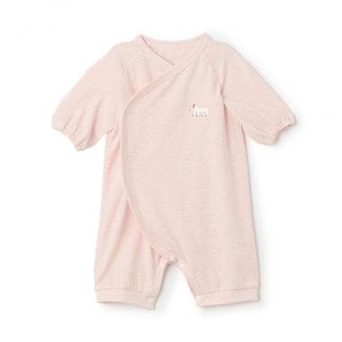 【オーガニック】シロクマボーダーNEW BORNウェア【日本製】