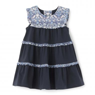 リバティフリルジャンパースカート