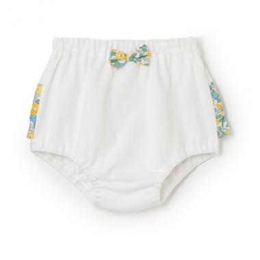 小花柄フリルブルマ