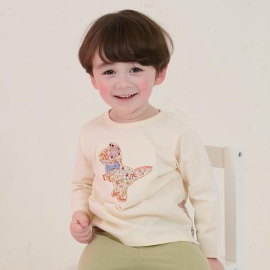 アデラジャ恐竜長袖Tシャツ