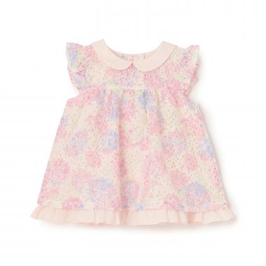 アジサイレースチュニック【日本製】