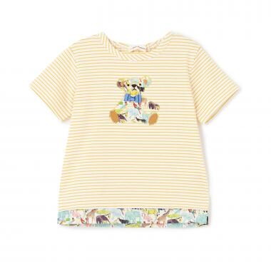 Queue for the Zooテディベア半袖Tシャツ