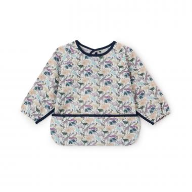 Queue for the Zoo袖つきお食事エプロン