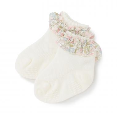 リバティフリルソックス【日本製】