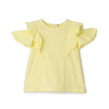 オフショルフリルＴシャツ