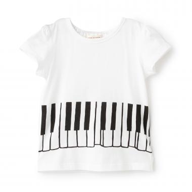 ピアノ半袖Tシャツ