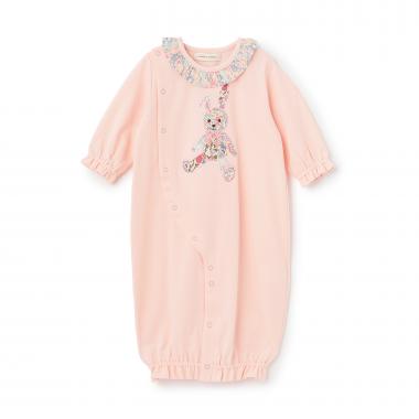 リバティウサクマアップリケ2WAYオール