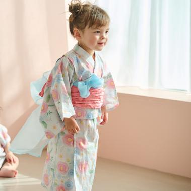 花柄浴衣セット