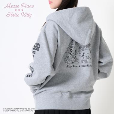 ハローキティ×ベリエちゃん ジップパーカ