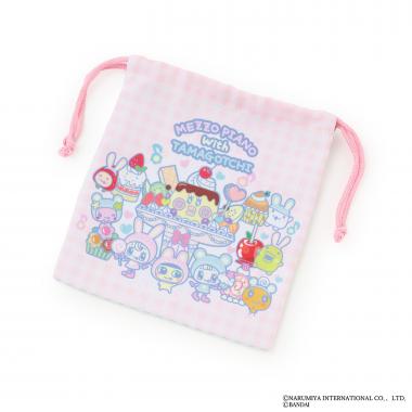 MEZZO PIANO×TAMAGOTCHI 巾着