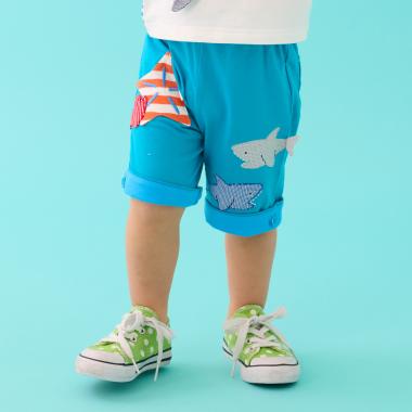 サメハーフパンツ