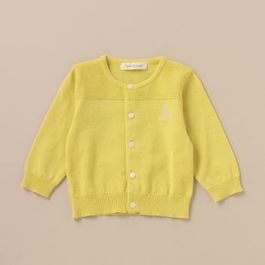 ヨーク切替カーディガン【日本製】