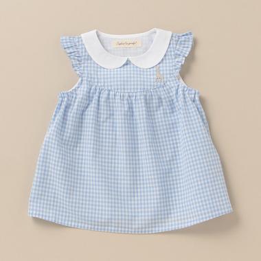 ギンガムチュニック【日本製】