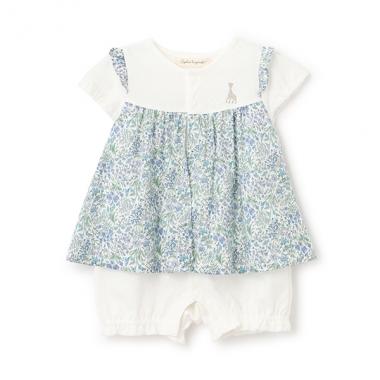 小花柄ショートオール