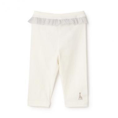 ウエストフリル7分丈レギンス【日本製】