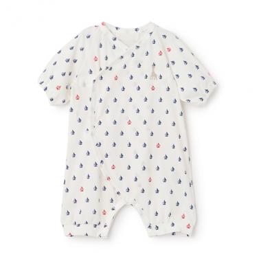 ヨットプリントNEWBORNウェア【日本製】