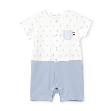 ヨットプリントショートオール【日本製】