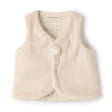 マイクロファーベスト【日本製】