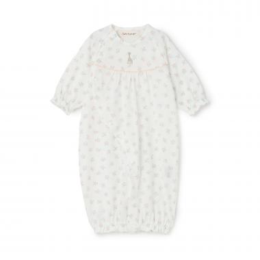 花柄プリント2WAYオール【日本製】