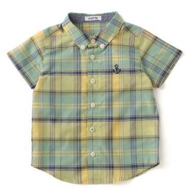 【KISETTE】 マドラスチェックシャツ【日本製】