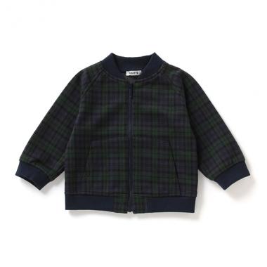 【KISETTE】 チェックブルゾン【日本製】