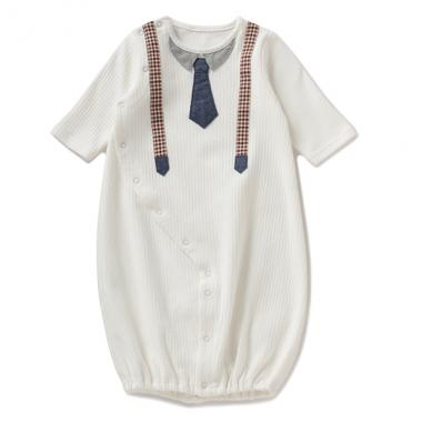 【KISETTE】 ギンガムチェックサスペンダー兼用ドレス【日本製】