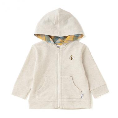 【KISETTE】 ミニ裏毛 パーカー【日本製】