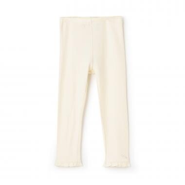 裾ミニフリル フライス微起毛 スパッツ 【10分丈】