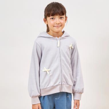 ラメ裏毛 パーカ