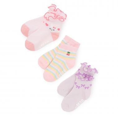 スニーカー丈ソックス【3足組】