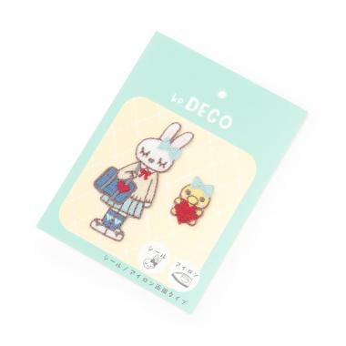 mimiちゃん＆Piou ワッペン