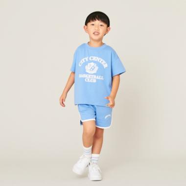 カットロゴプリント半袖SETUP