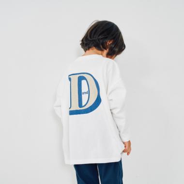 【親子リンク】KidsD.ロゴビッグロンT