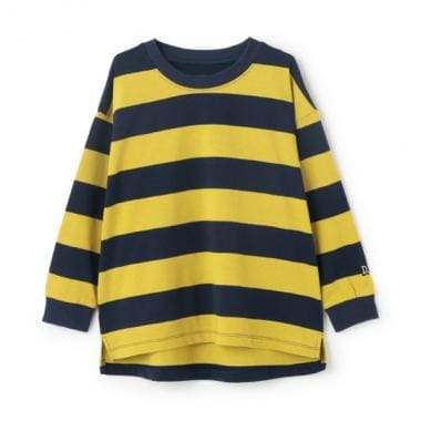 【365D.】ボーダー袖リブワイド長袖Tシャツ