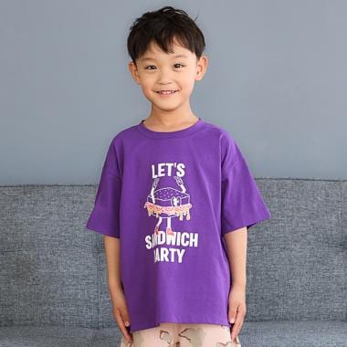 【綿100%】【365D.】OFUZAKEグラフィックワイド半袖Tシャツ