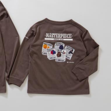 【Columbia】KidsバックグラフィックロンT