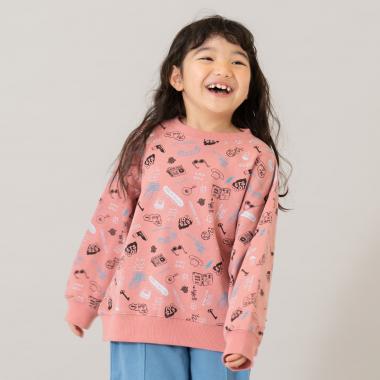 総柄アソートスウェット/トレーナー