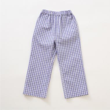 ギンガムチェックリラックスパンツ