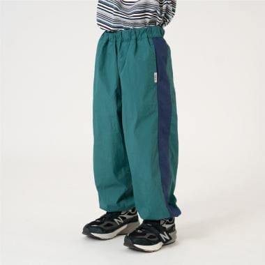 【撥水】配色ラインジョガーパンツ