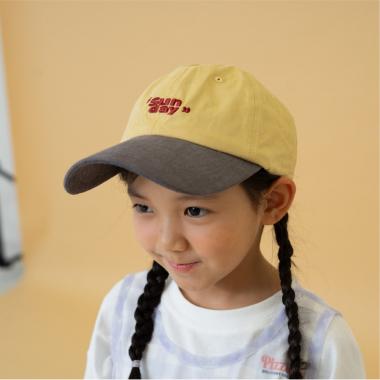 【Dセレクト】SUNDAY配色キャップ