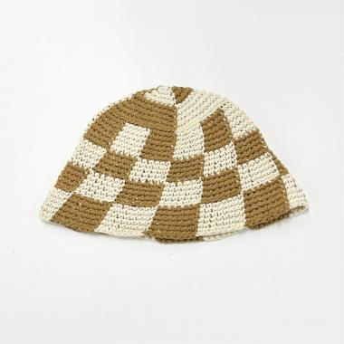 クロシェニットバケットハット