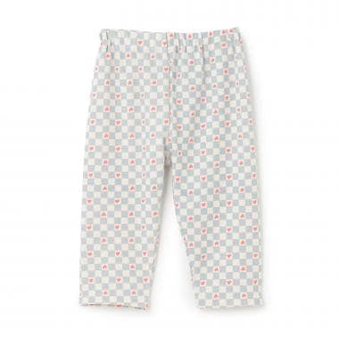 【365D】防汚加工フライス柄レギンス6ブ