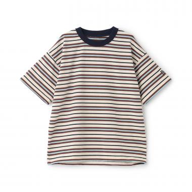 【365D】アソートボーダーワイド半袖T